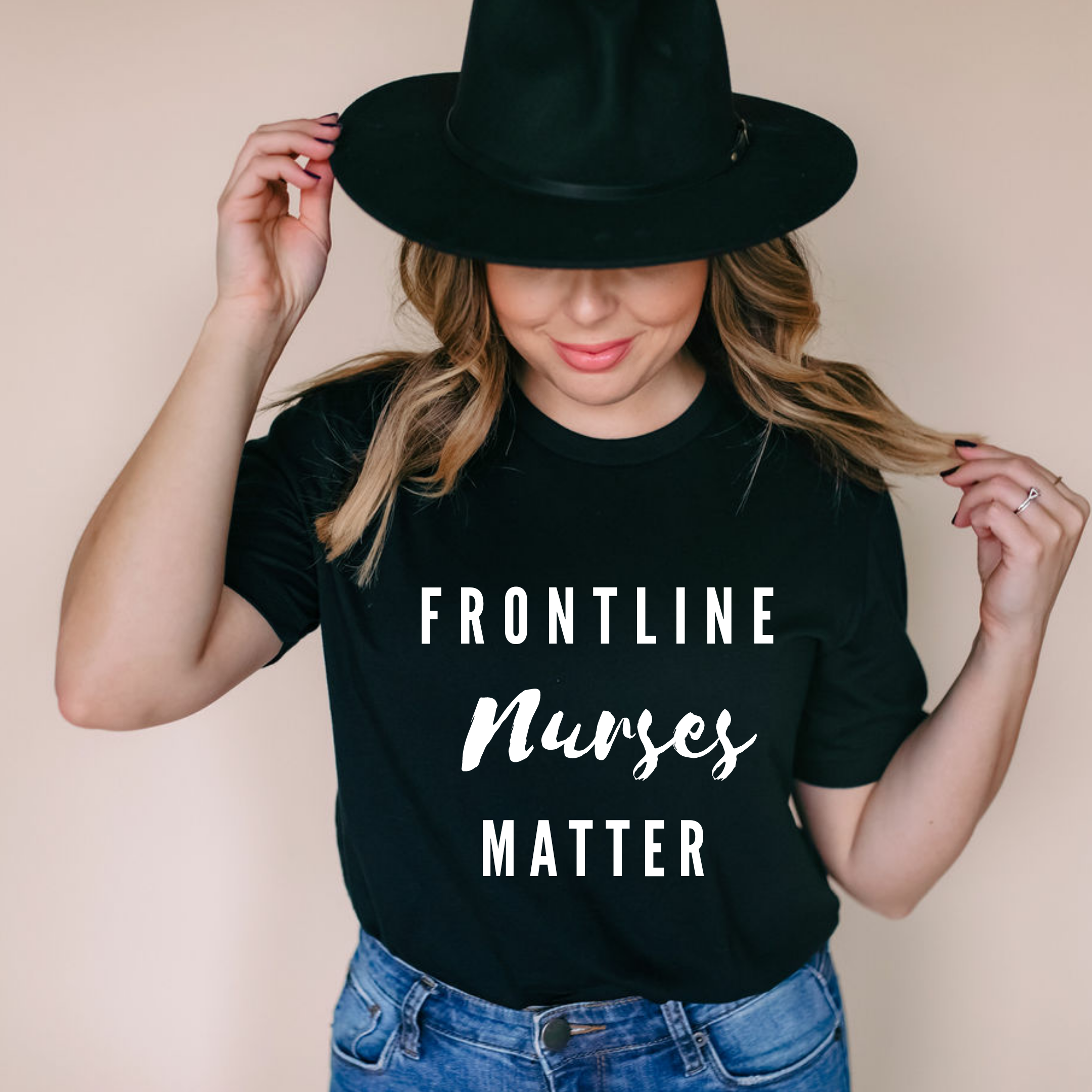 Frontline Nurses Matter (Black) Shirt