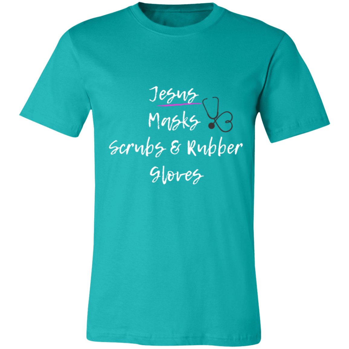 Jesus Masks Scrubs & Rubber Gloves Shirt