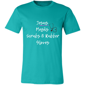 Jesus Masks Scrubs & Rubber Gloves Shirt